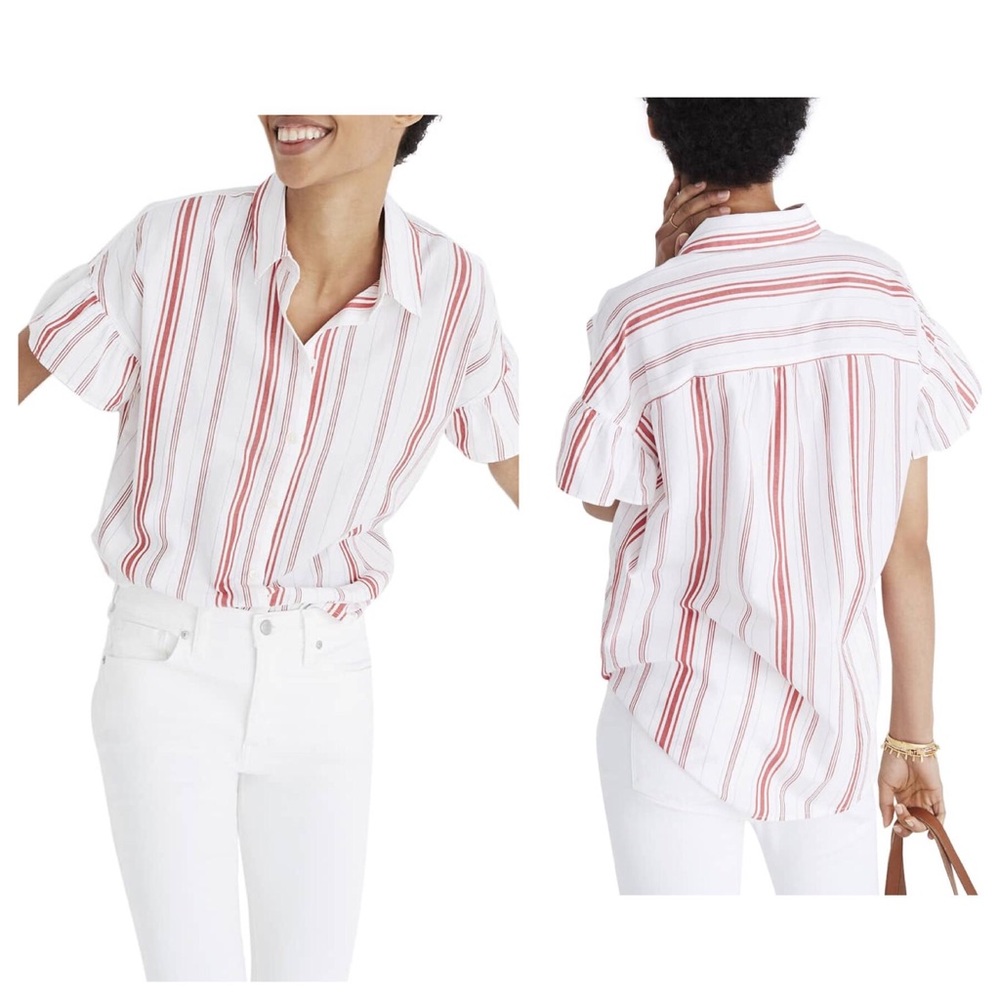 Madewell Stripped Top Large